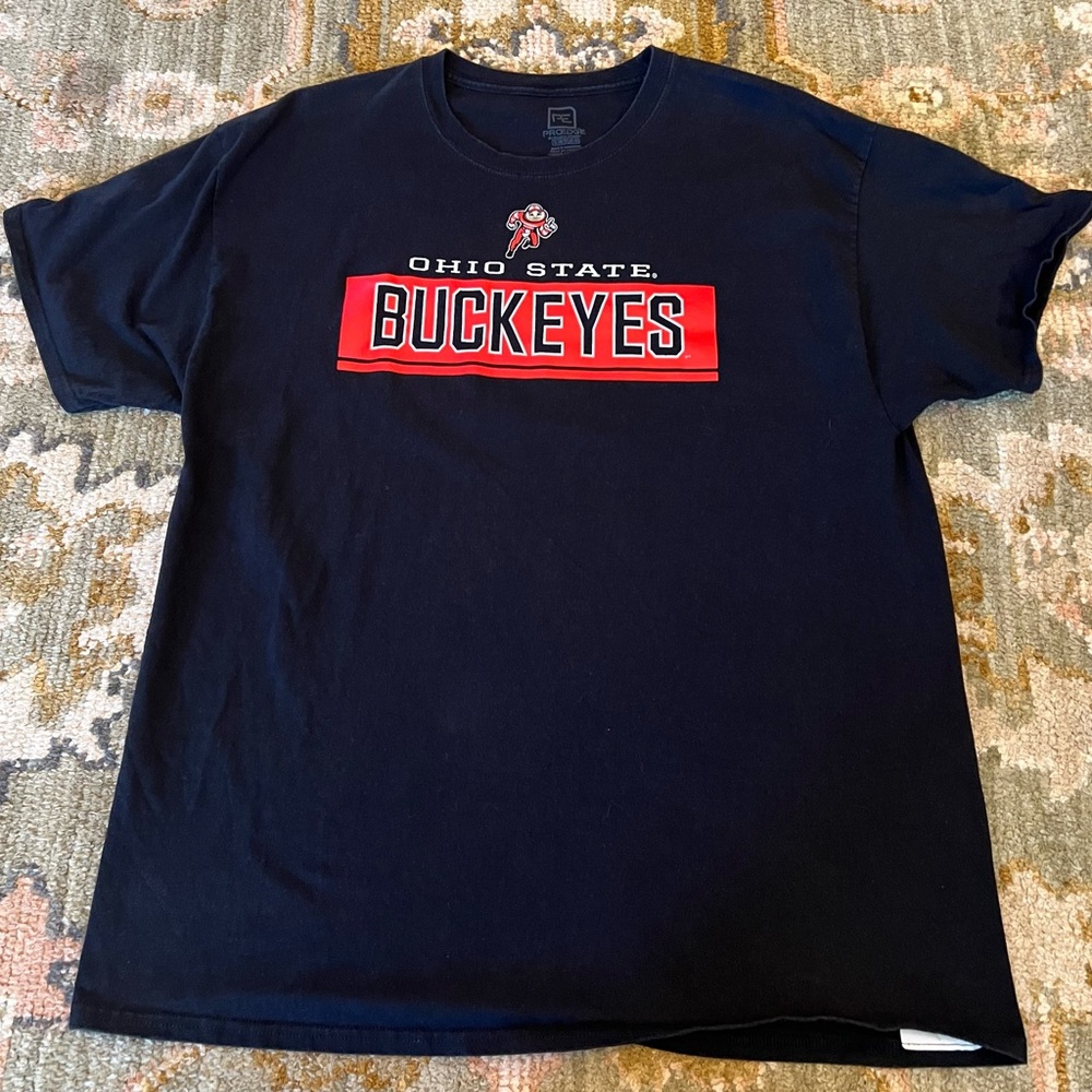 Ohio Stateโ Buckeyes Pro Edge Shirt Menโs Size XL Color Black